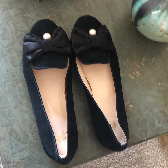 Black velvet flats - Picture 7 of 7